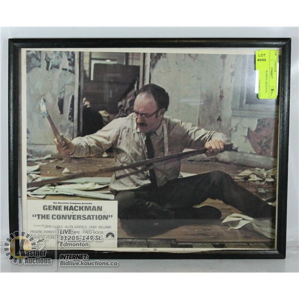 VINTAGE 1974 FRAMED ORIGINAL