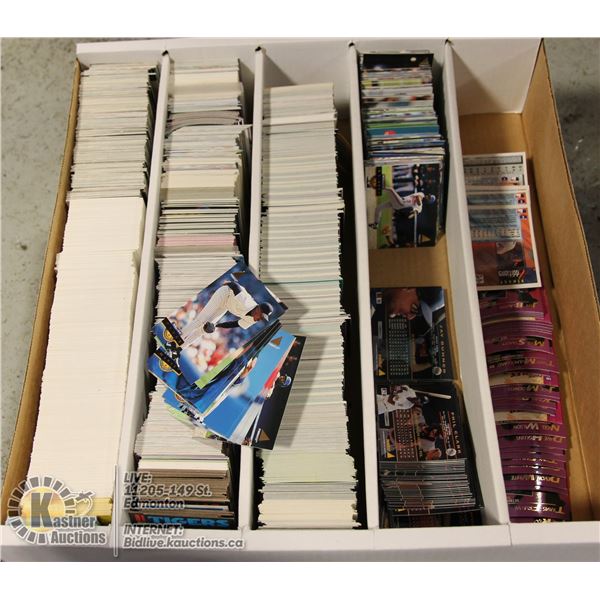 LARGE BOX OF BASEBALL CARDS