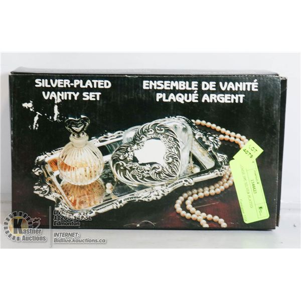 VINTAGE 3PC SILVER PLATED