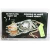 Image 1 : VINTAGE 3PC SILVER PLATED