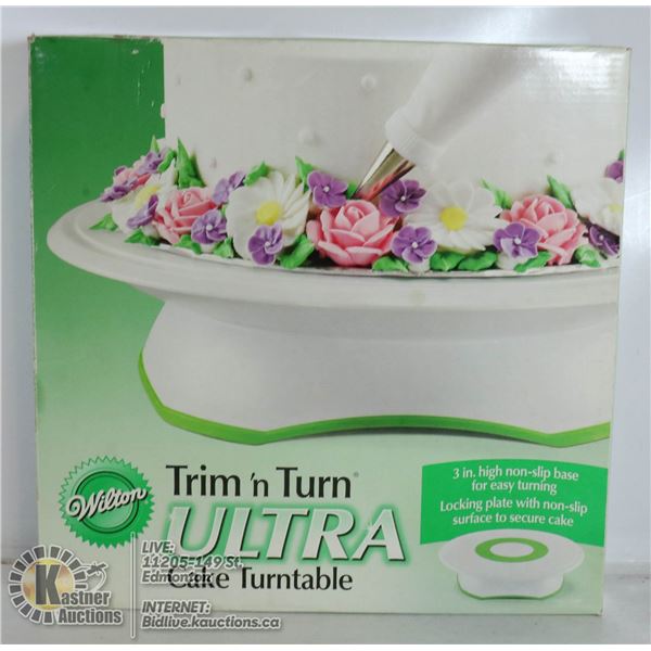 WINLTON TRIM CAKE TURN TABLE