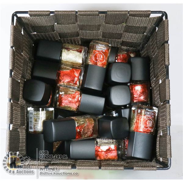 BIN OF NEW KIT NAIL POLISH