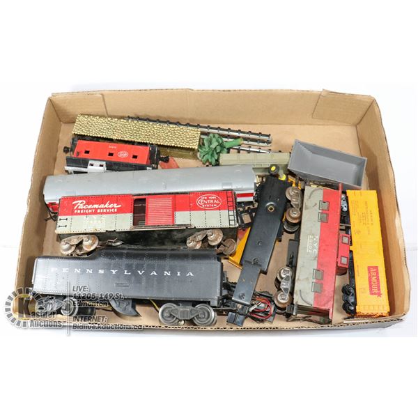 VINTAGE MODEL TRAIN PARTS.