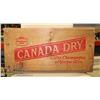 Image 1 : VINTAGE WOODEN CANADA DRY CRATE.