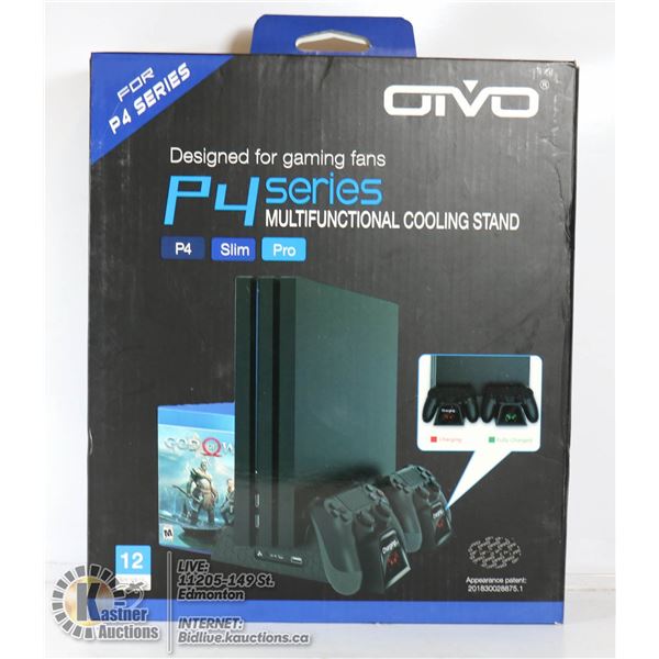P4 SERIES MULTI FUNCTIONAL COOLING STAND FOR PS4