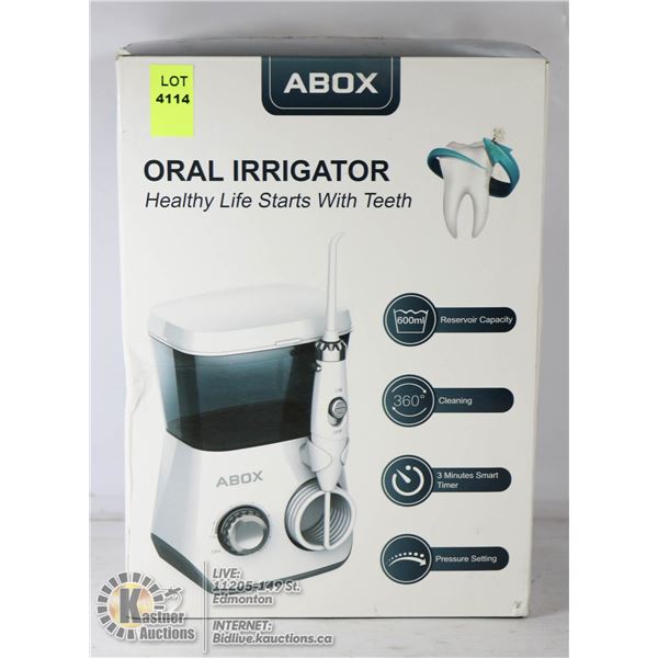 ORAL IRRIGATOR.