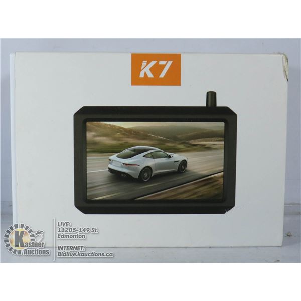 K7 WIRELESS BACK UP CAMERA KIT.