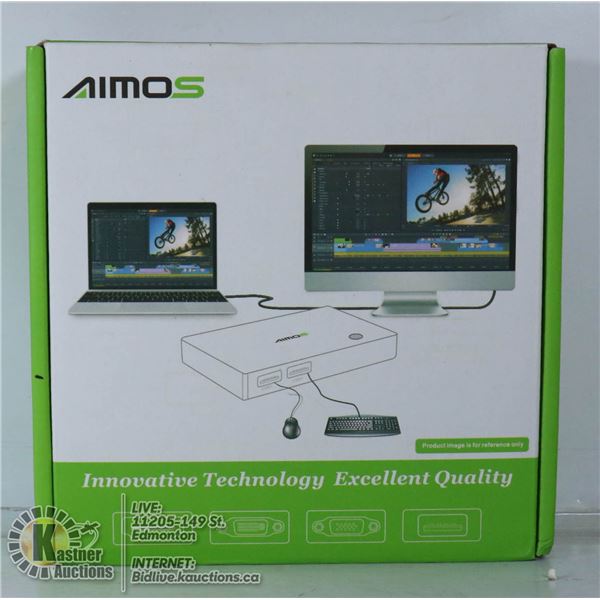 AIMOS HDMI KVM SWITCH 2 PORT.