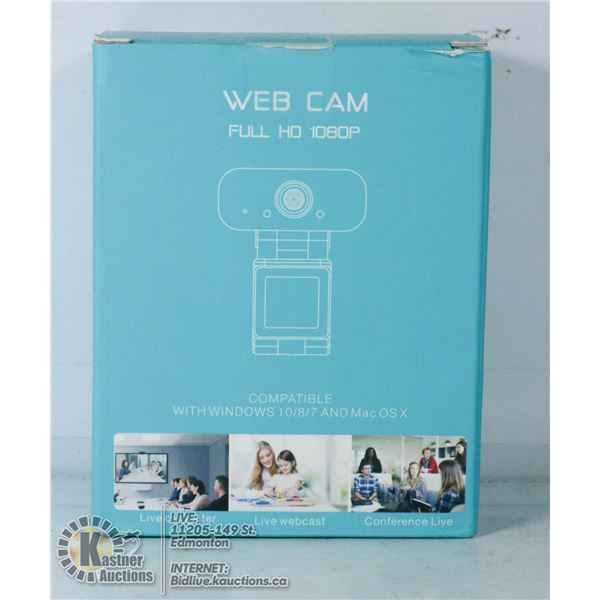 FULL HD 1080P WEBCAM.