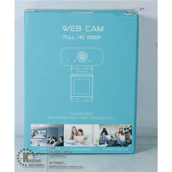 FULL HD 1080P WEBCAM.