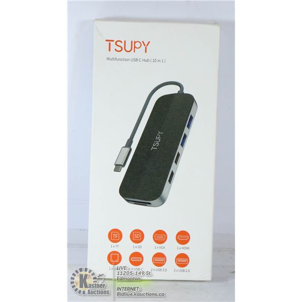 MULTIFUNCTION USBC 10 -IN- 1