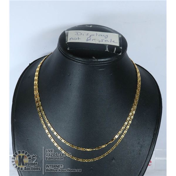 NEW 10K GOLD PLATED CHAIN