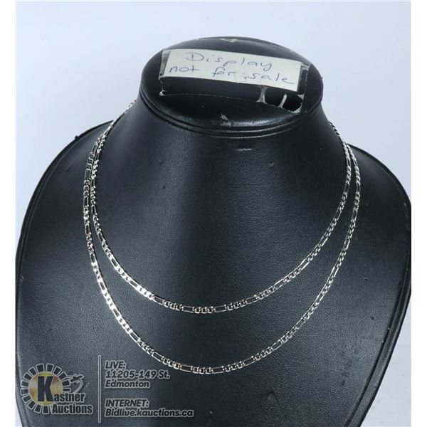 925 STERLING FIGARO CHAIN