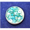 Image 1 : 23)  LOT OF 12.7 GRAMS OF TURQUOISE BLUE