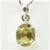 Image 1 : SV-71 SILVER LEMON QUARTZ PENDANT