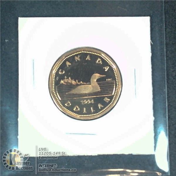 1994 LOON, PROOF CANADA DOLLAR COIN
