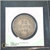 Image 1 : 1908 EDWARDIAN NEWFOUNDLAND SILVER 50 CENT