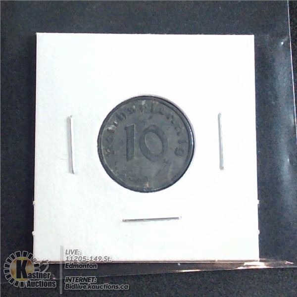 1941A NAZI GERMANY 10 PFENNIG
