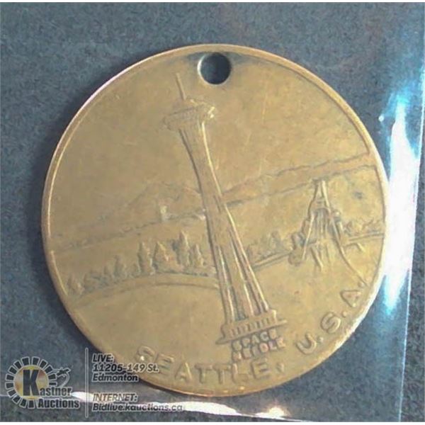 1962 SEATTLE SPACE NEEDLE SOUVENIR