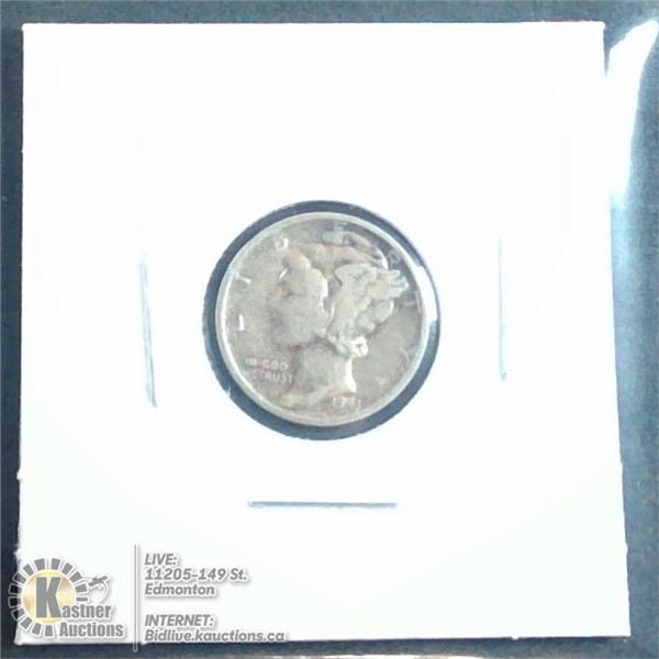 1941 USA SILVER MERCURY HEAD DIME