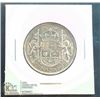 Image 1 : HIGHER GRADE 1952 CANADA SILVER 50 CENT