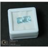 Image 1 : #12-SKY BLUE TOPAZ GEMSTONES SQUARE 4.5CT(7 X7MM)