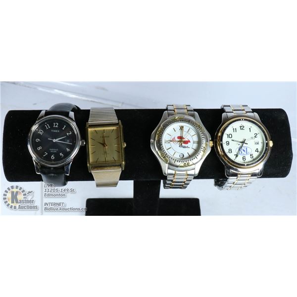 4 MENS WATCHES
