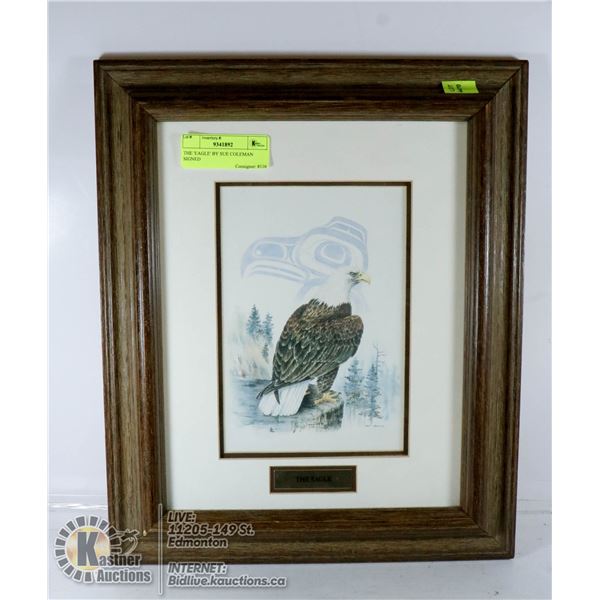 THE 'EAGLE' BY SUE COLEMAN SIGNED