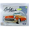 Image 1 : CHEV BEL AIR METAL SIGN 50TH ANNIVERSARY
