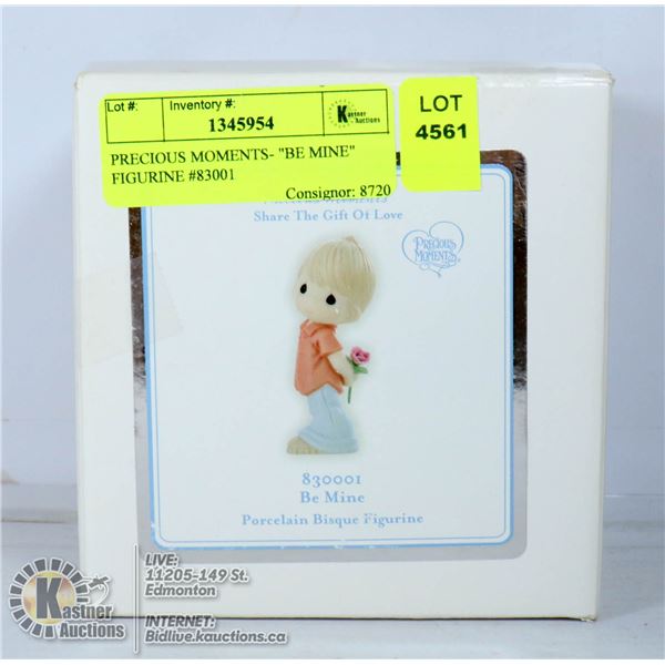 PRECIOUS MOMENTS- "BE MINE" FIGURINE #83001