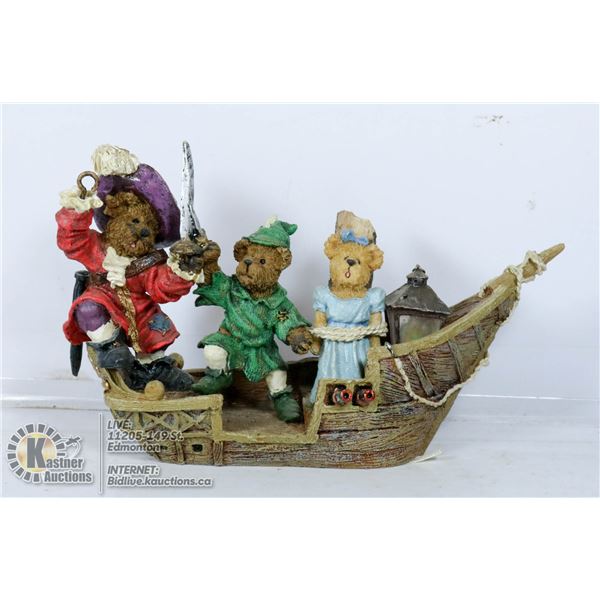 BOYD'S BEARS- "HOOK, PETER, WENDY, TINK" #227811