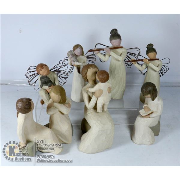 WILLOW TREE COLLECTIBLE ANGELS- LOT OF 7