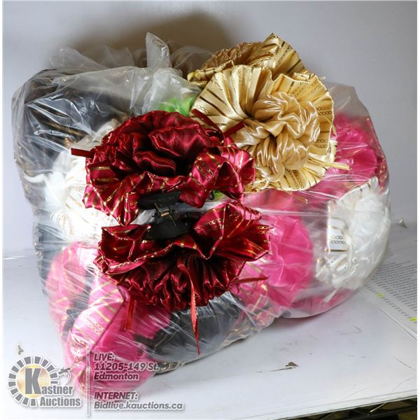 LARGE BAG OF NEW BIG HAIR CLIPS. BOW STYLE