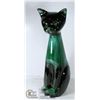 Image 1 : BLUE MOUNTAIN POTTERY- "SIAMESE CAT"- 14" TALL