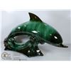 Image 1 : BLUE MOUNTAIN POTTERY- "DOLPHIN"- 10" TALL X 17