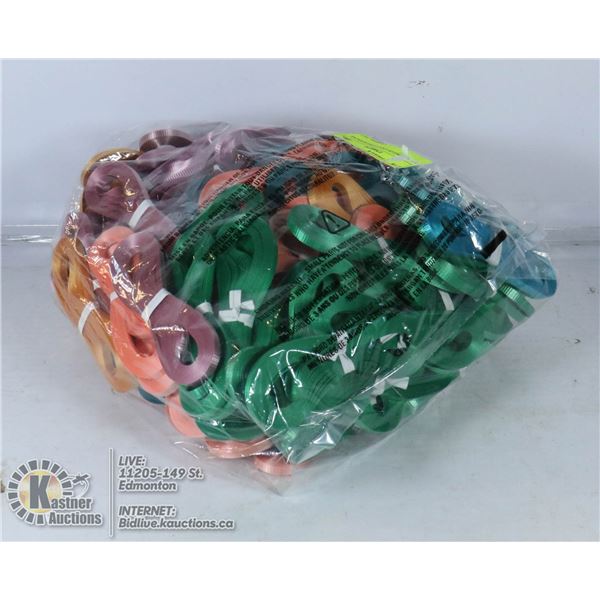 LARGE BAG OF CRAFTERS RIBBONS