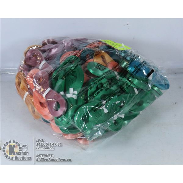 LARGE BAG OF CRAFTERS RIBBONS