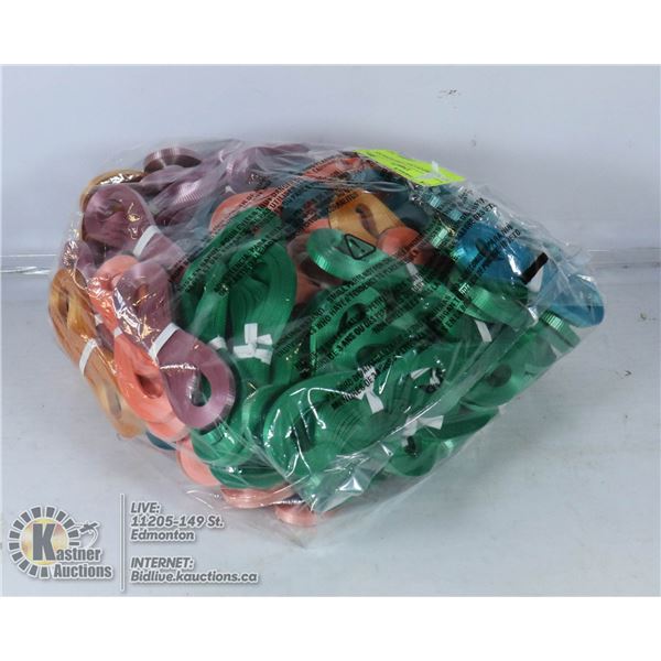 LARGE BAG OF CRAFTERS RIBBONS