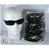 Image 1 : BOX OF NARROW FRAME DESIGNER STYLE SUNGLASSES.