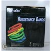 Image 1 : BOX OF RESISTANCE BANDS.