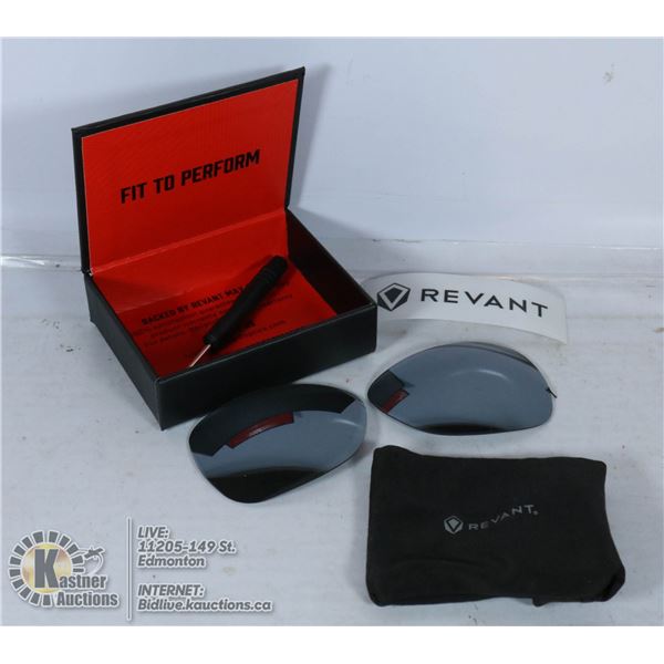 REVANT REPLACEMENT TITANIUM POLARIZED LENSES.