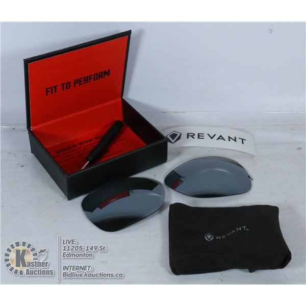 REVANT REPLACEMENT TITANIUM POLARIZED LENSES.
