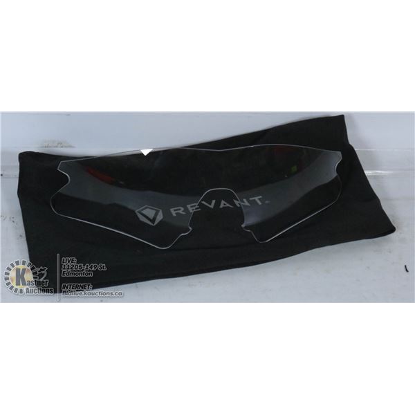 REVANT REPLACEMENT L SWEEP CRYSTAL CLEAR LENSES.