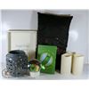 Image 1 : WALL HANGING & NOTE BOOK & 3 FAUX CANDLES