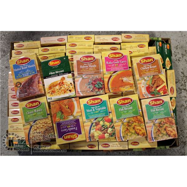 FLAT OF INDIAN SPICES