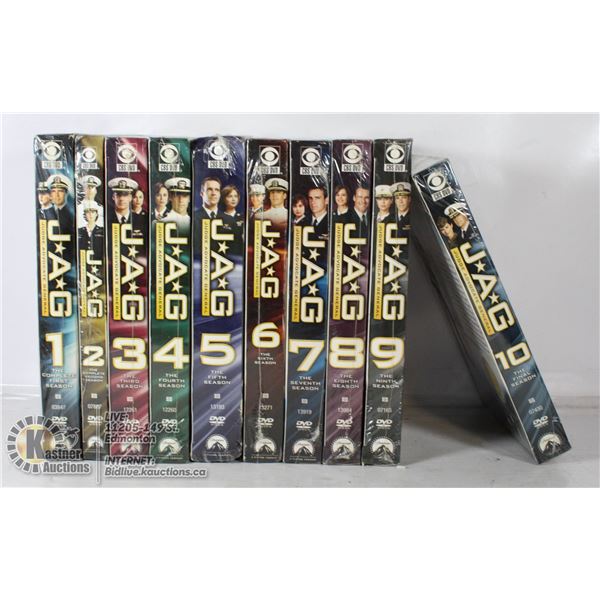 NEW SEALED ALL 10 SEASONS OF JAG