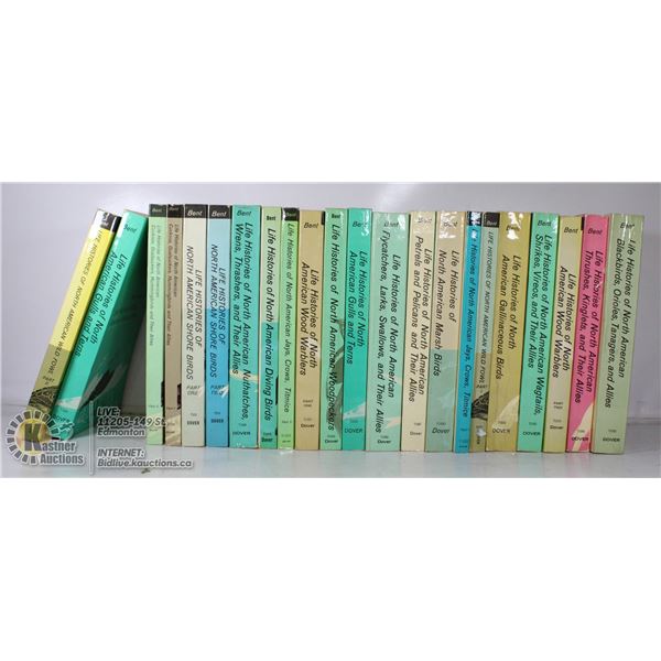 VINTAGE LIFE HISTORIES BOOKS SET OF 22