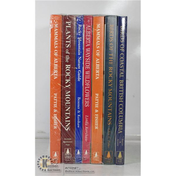 LONE PINE WILDERNESS BOOKS LOT OF 7