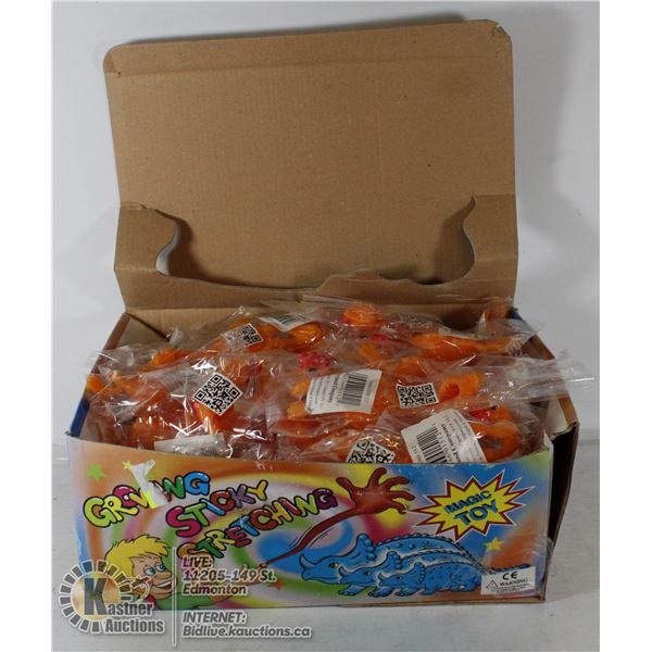 DISPLAY OF STRETCHING TOYS