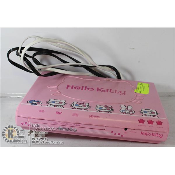HELLO KITTY DVD PLAYER